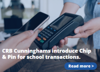 CRB Cunninghams introduce Chip & Pin for school transactions. (cropped)