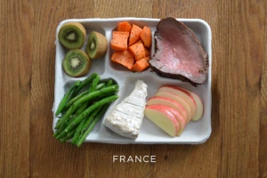 A French school dinner