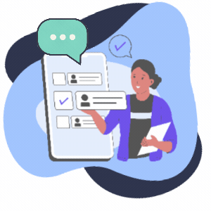Case tracker illustration