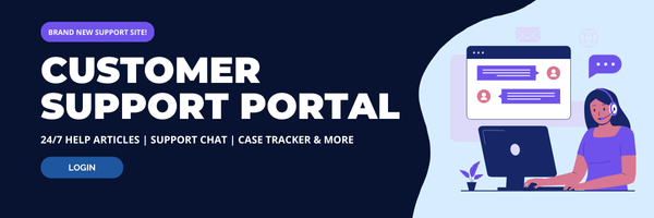 Login to the Customer Support Portal