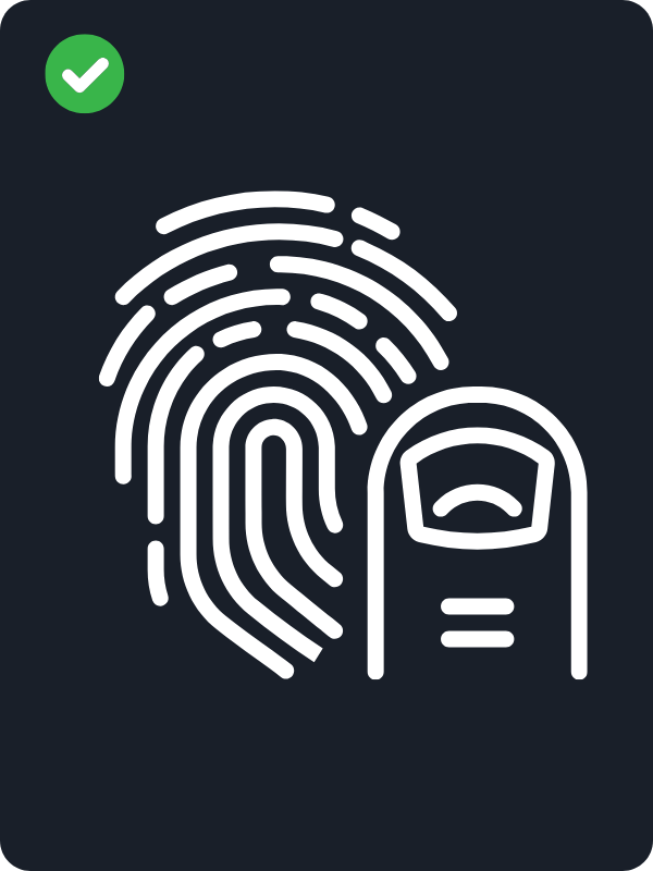 ID recognition icon