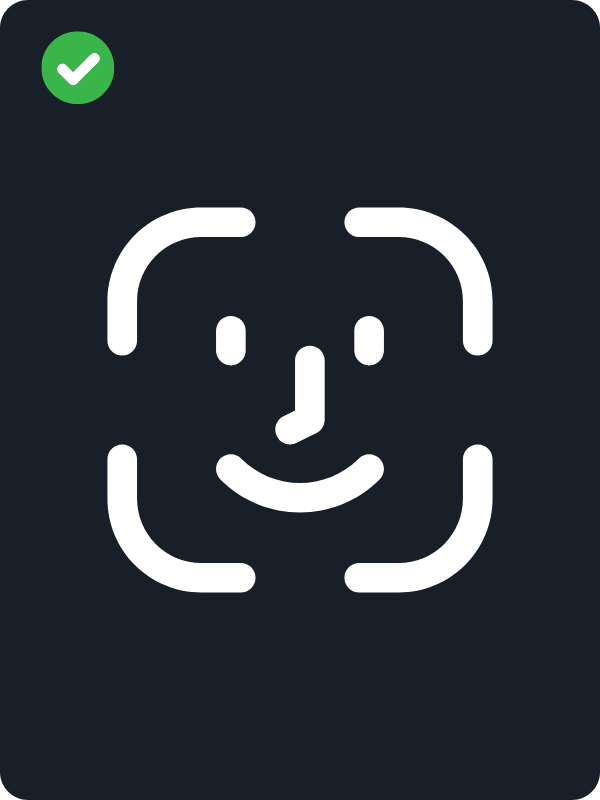 ID recognition icon