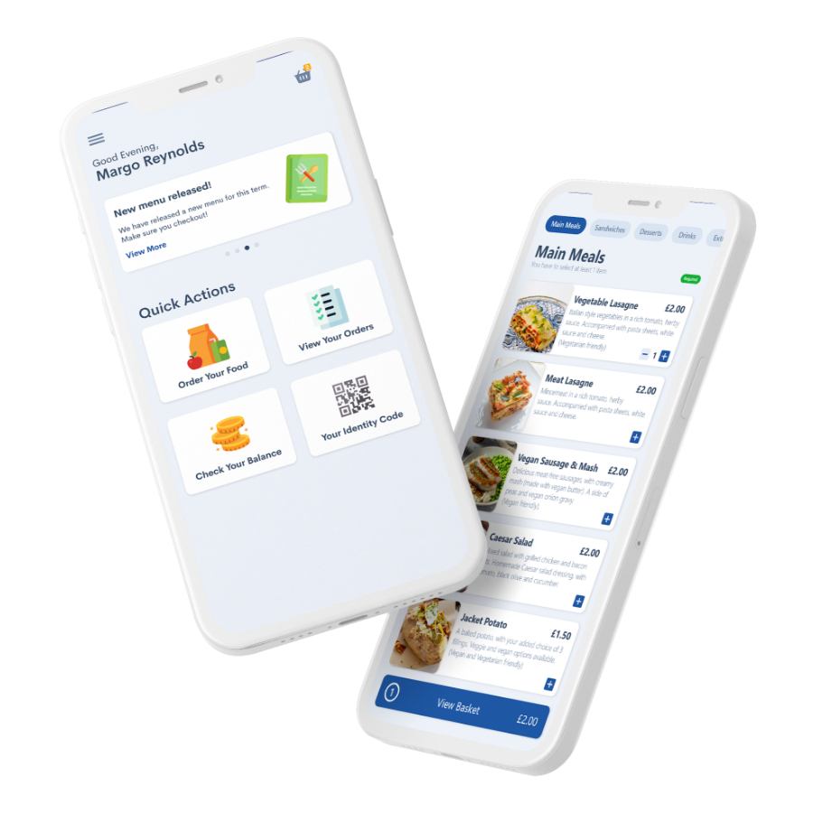 Fusion Online school meal pre-order app