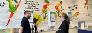 Behind the scenes filming our Self-Serve Kiosk case study at Penwortham Priory Academy