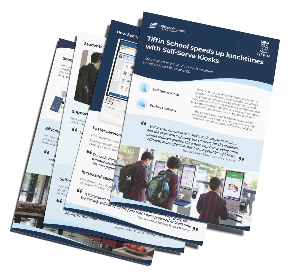 Tiffin School Self-Serve Kiosk Case Study