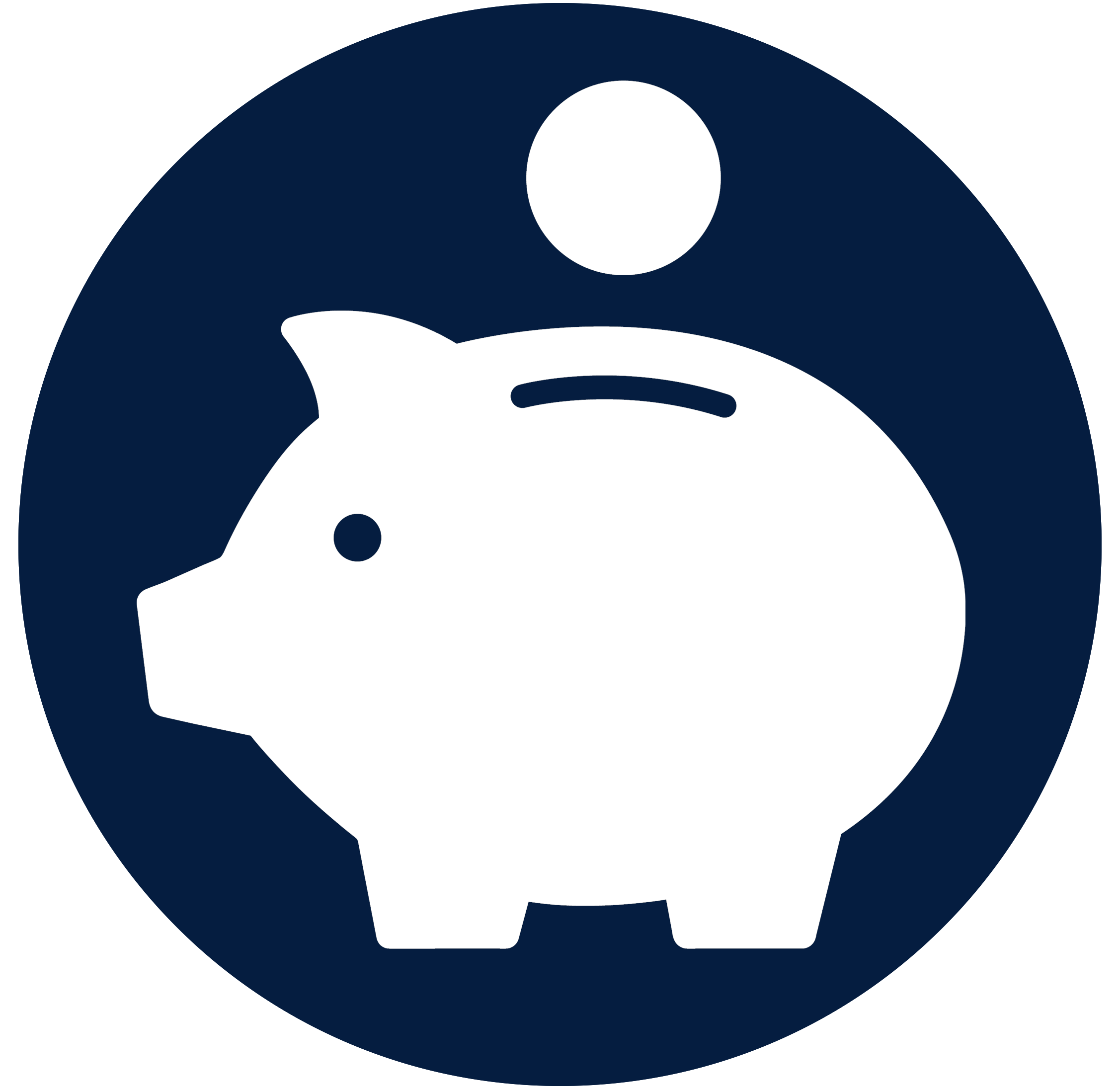 Saving money icon